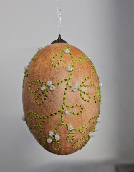 Doppeldotter-Hühnerei